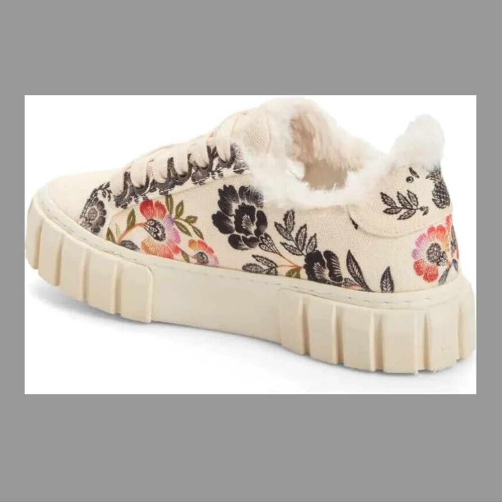 FARM Rio Floral Cream Sneakers - Picture 2 of 4